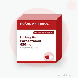 Hoàng Anh Paracetamol 650mg
