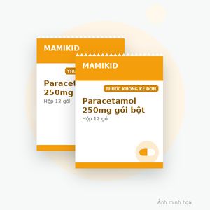 Mamikid Paracetamol 250mg gói bột