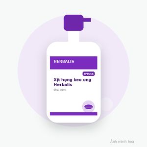 Xịt họng keo ong Herbalis