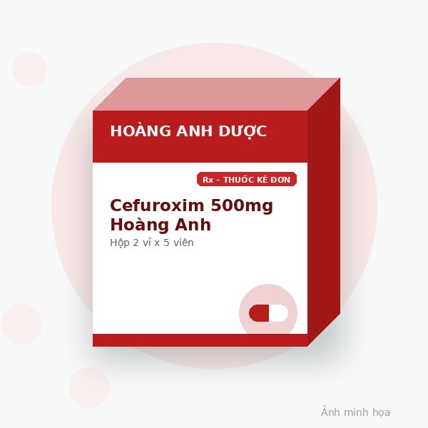 Cefuroxim 500mg Hoàng Anh