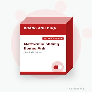 Metformin 500mg Hoàng Anh