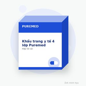 Khẩu trang y tế 4 lớp Puremed