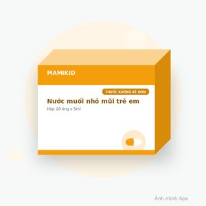 Mamikid Nước muối nhỏ mũi trẻ em