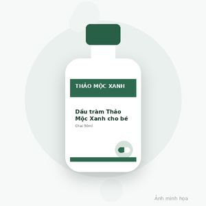 Dầu tràm Thảo Mộc Xanh cho bé